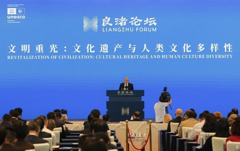 CHINA-ZHEJIANG-HANGZHOU-LIANGZHU FORUM-OPENING (CN)