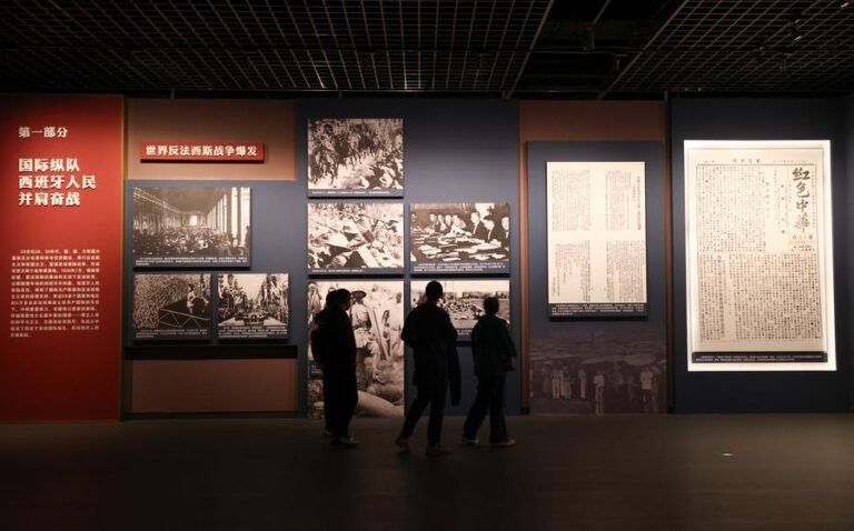 Xinhua Headlines: Beijing exhibition honors shared Chinese, Spanish anti-fascist fight