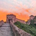 Photo: Great Wall of China at sunrise