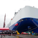 car carrier Glovis Leader in Guangzhou