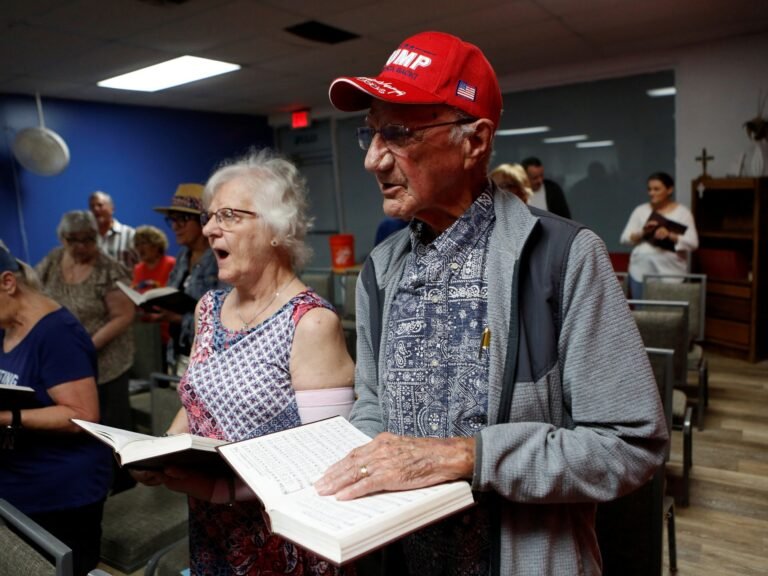 White evangelical support for Trump slips but still strong as midterms near
