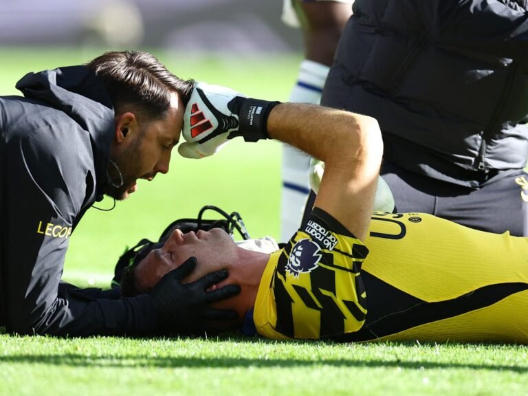 Chelsea’s injury-hit Emi Martinez will return to action ‘in a few weeks’