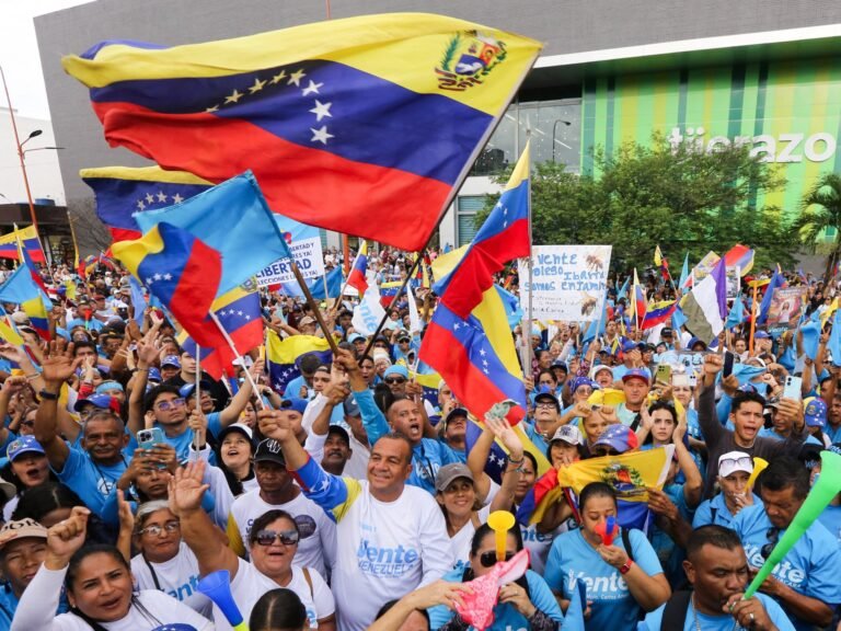 Venezuelans demand elections in first national protest in nearly two years