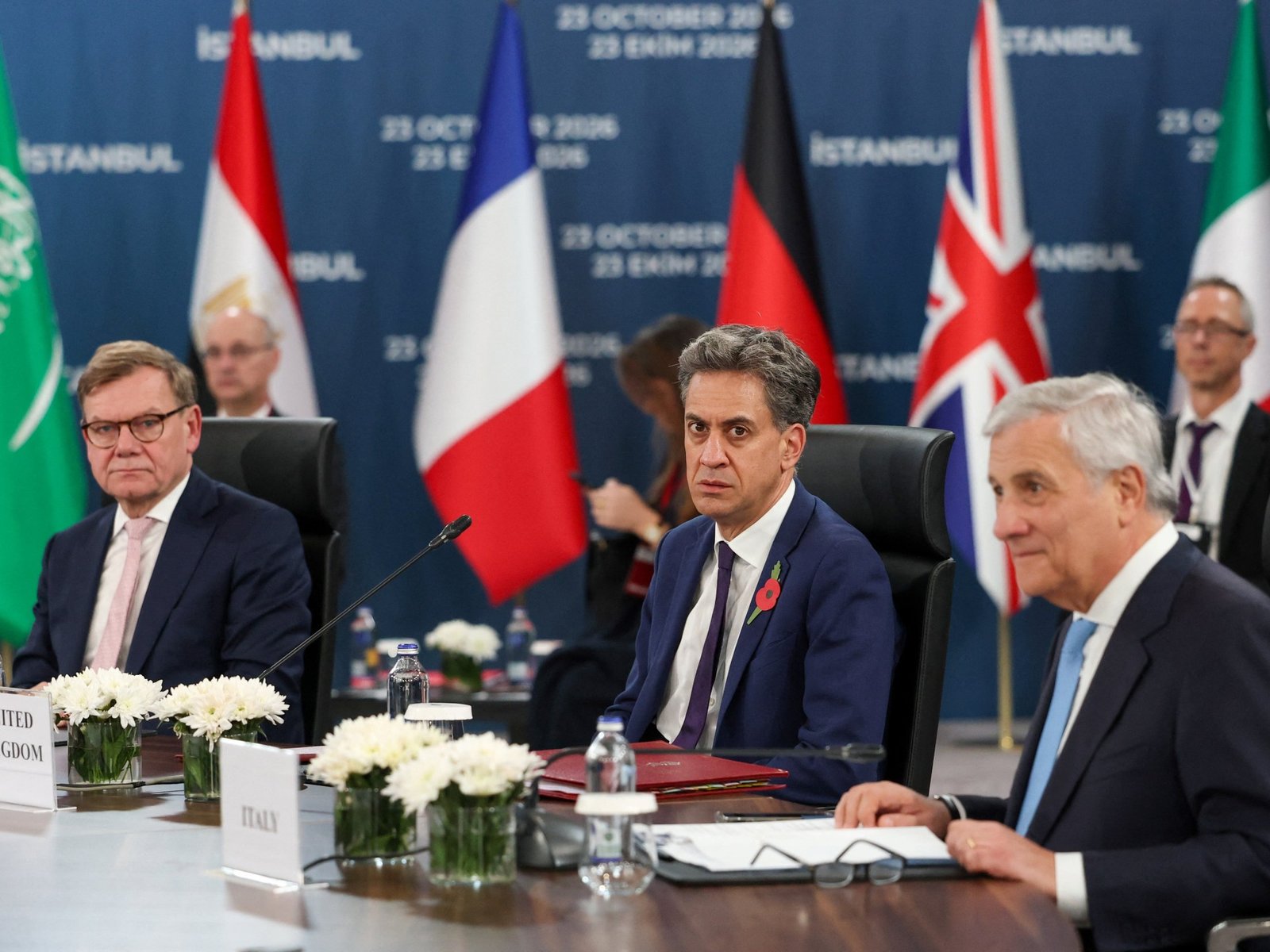 European, Middle East ministers urge US-Iran diplomacy, not new attacks