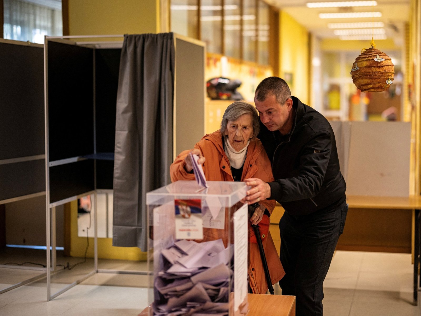 Serbia voter turnout highest in decades as students oppose longtime leader
