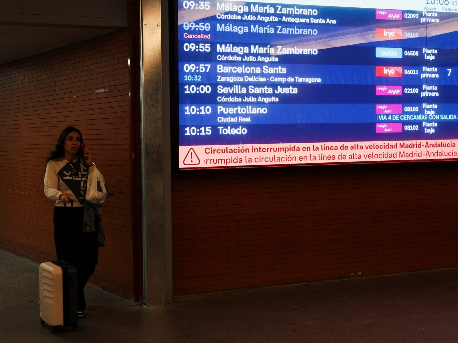 Injuries reported after two trains collide in Spain