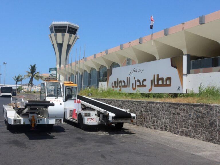 Yemen’s government says Houthis fired two missiles at Aden airport