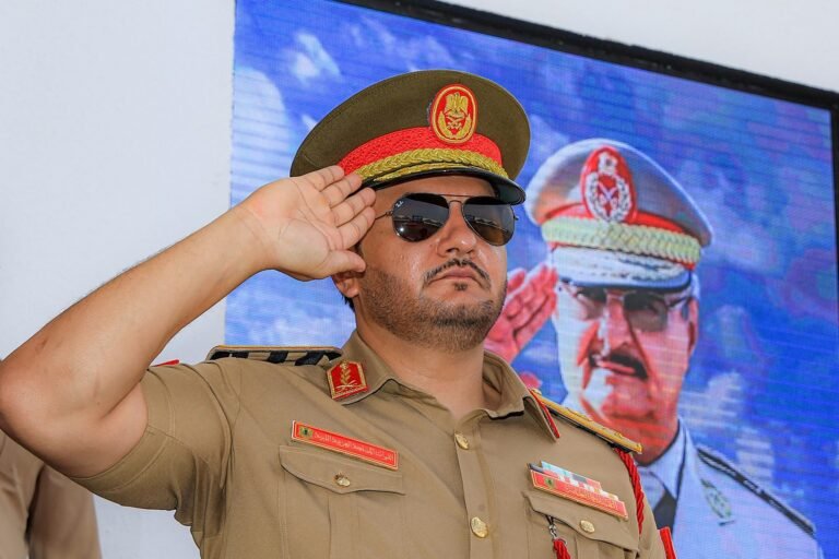 Saddam Haftar is eyeing the throne in Libya