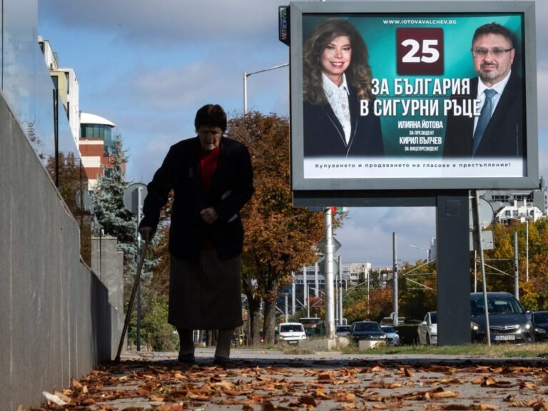 Bulgarians vote for president in shadow of Russia’s war in Ukraine