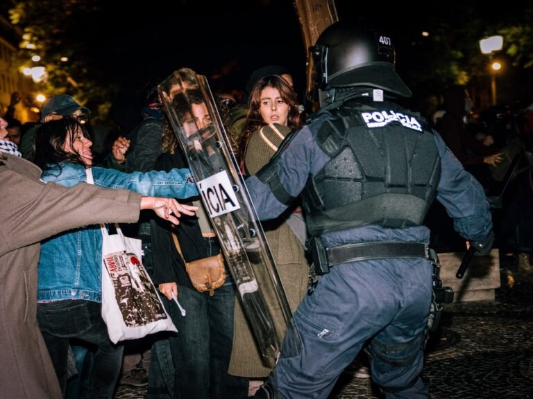 Portuguese police clear Lisbon housing protest camp, arrest 25