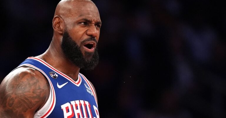 LeBron James’s 76ers beat NY Knicks on NBA’s opening night at MSG