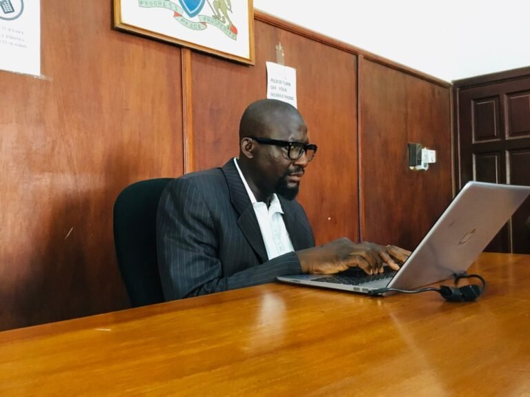 The Gambia’s first blind magistrate tests a system built for the sighted