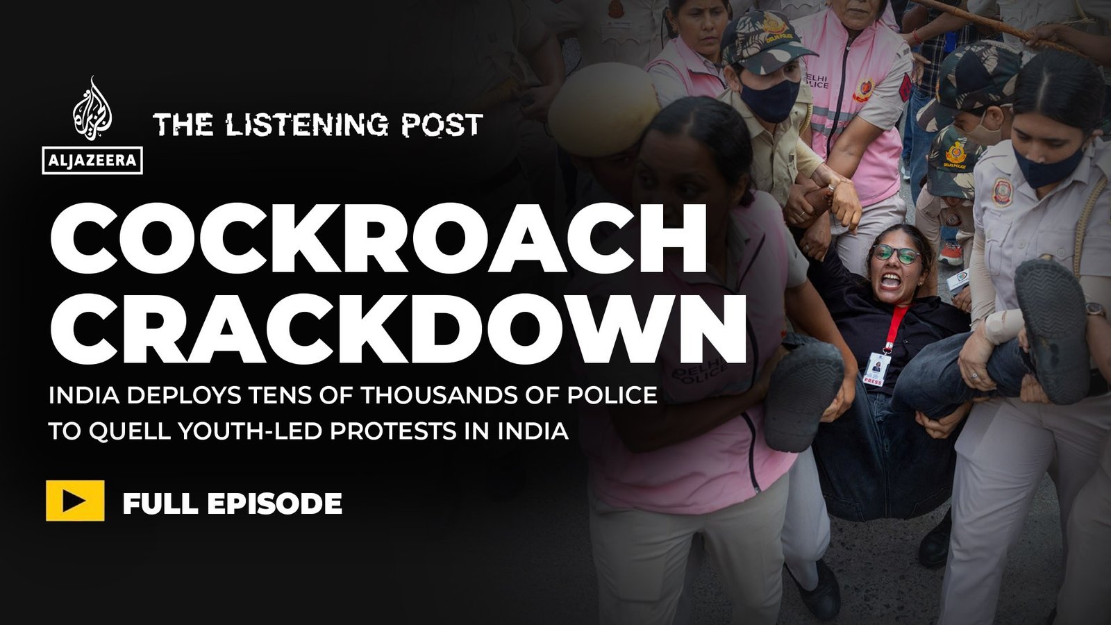 India’s crackdown on cockroaches, critics and cameras