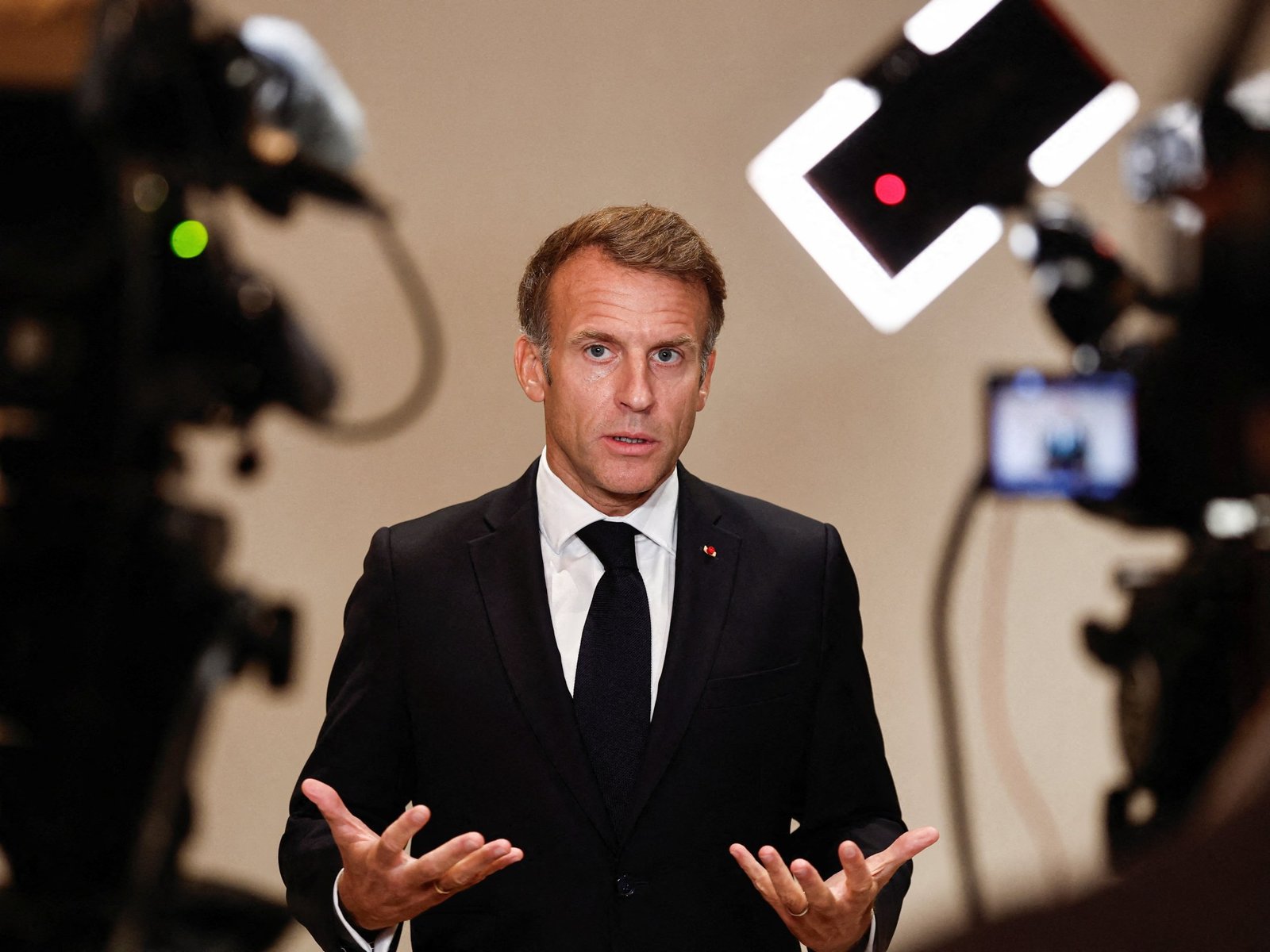 France’s Macron says protesters won’t be allowed to ‘cause chaos’