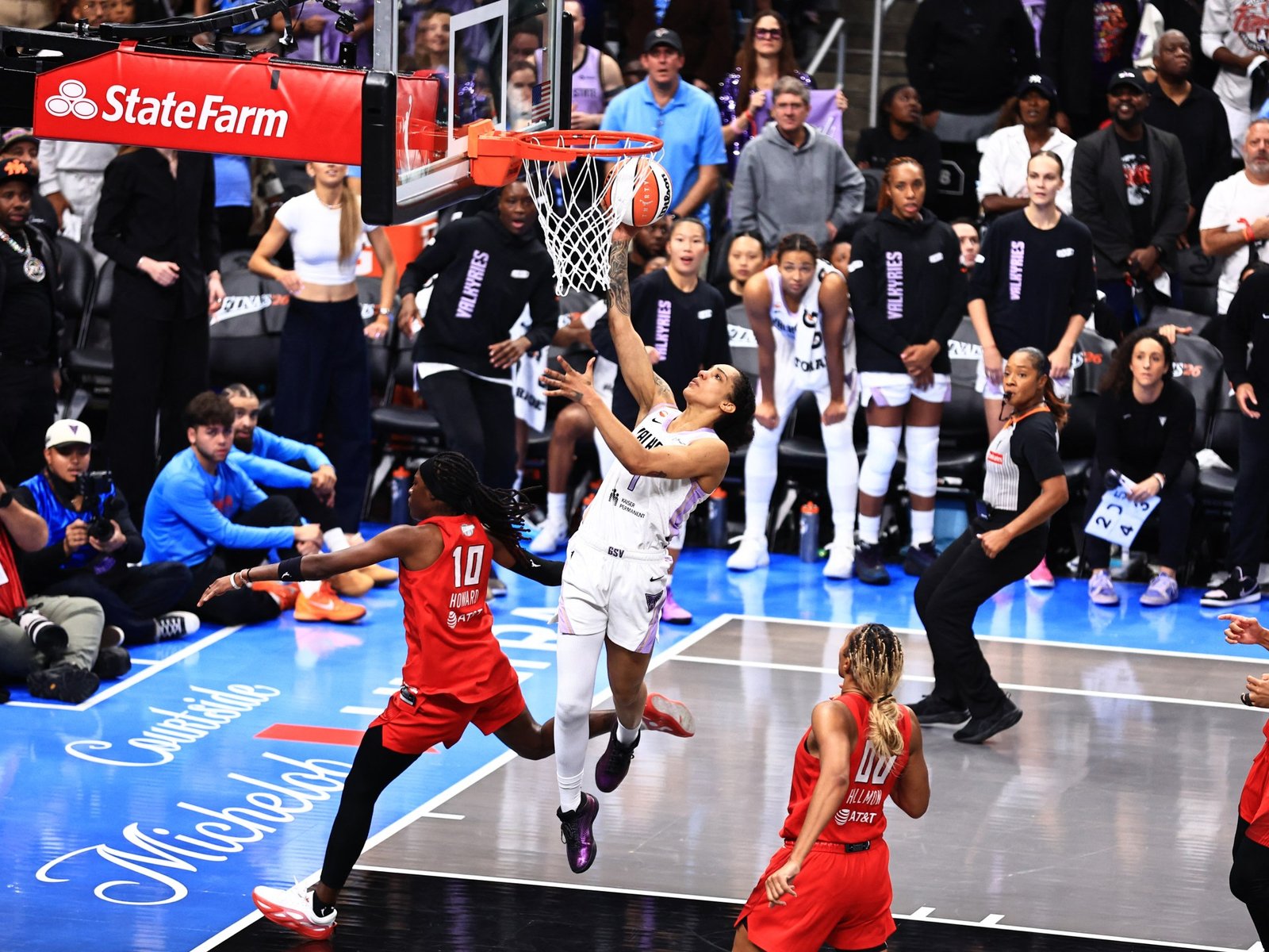Sharp-shooting Dream beat Valkyries 80-69 to force Game 7 in WNBA Finals