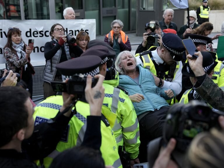 London police arrest 48 as hundreds protest Palestine Action ban