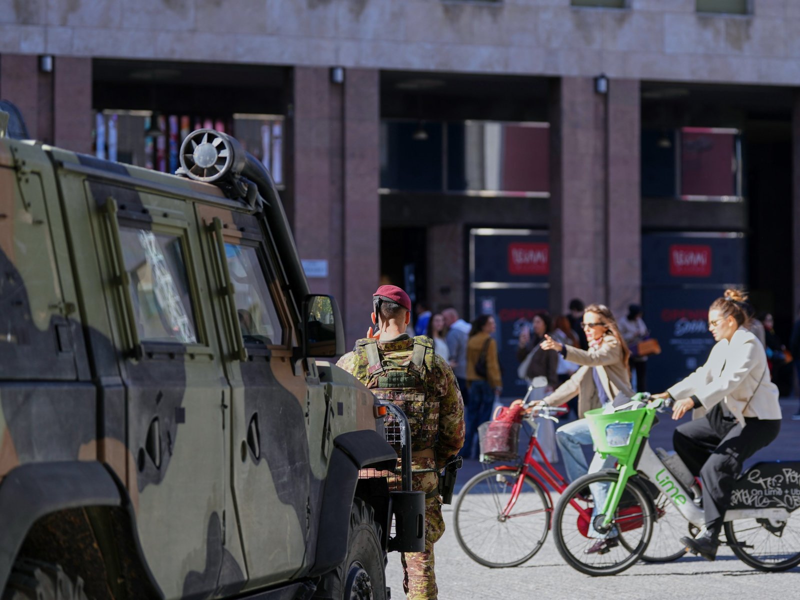 Security forces deploy as Milan braces for another day of protests