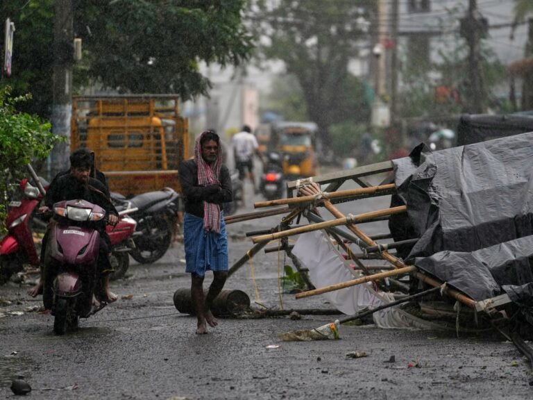 Cyclone Arnab makes landfall in India’s Andhra Pradesh