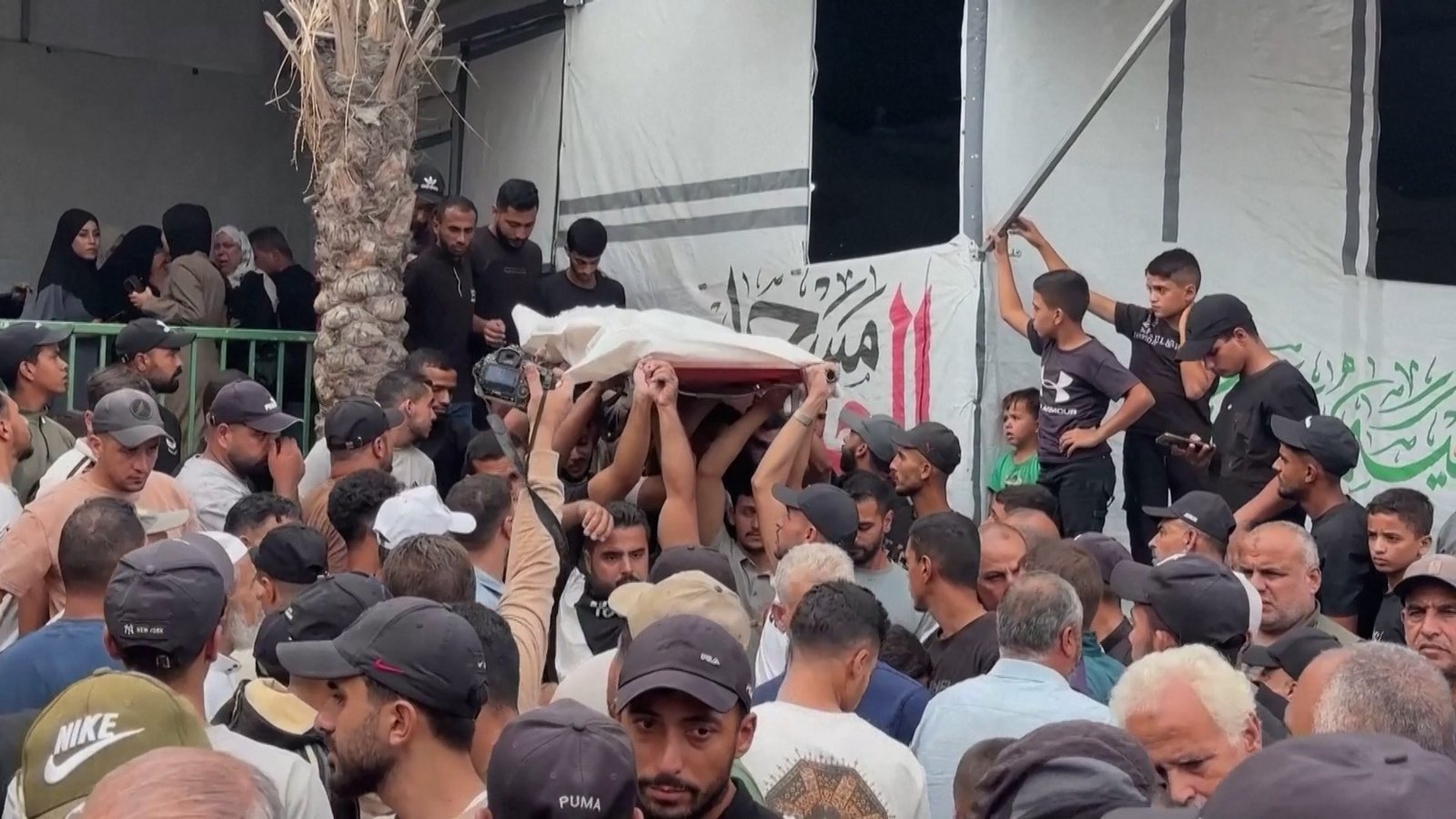 Israeli strike on tent in Gaza’s Khan Younis kills three