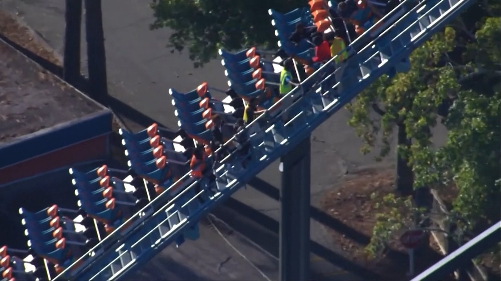 Man dies after fall from Six Flags rollercoaster in Georgia