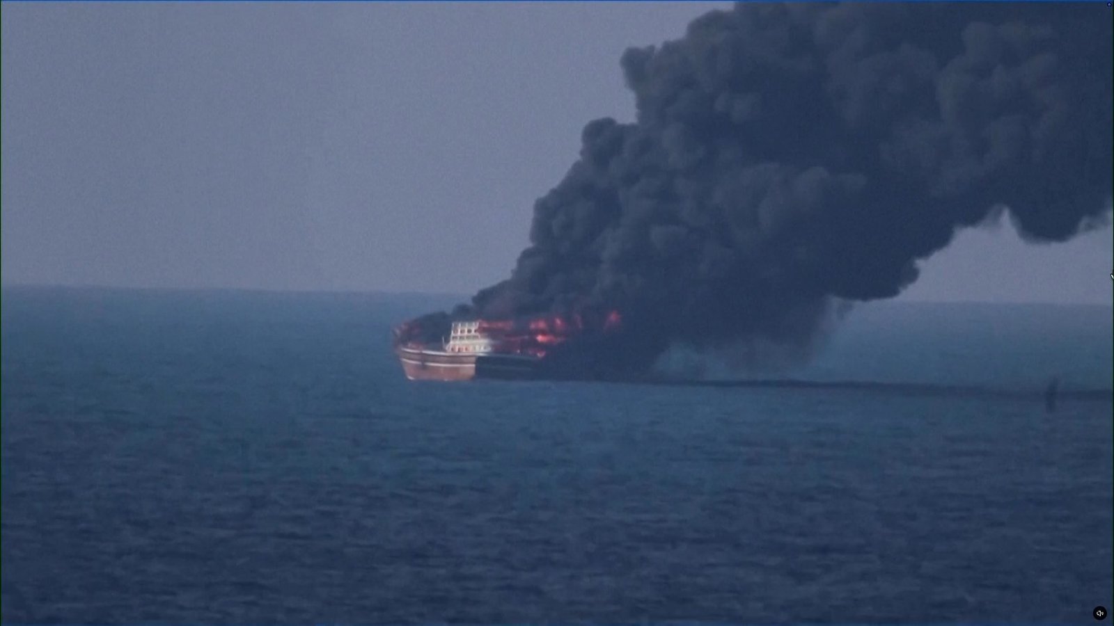 US destroys dhow suspected of Iranian command and control