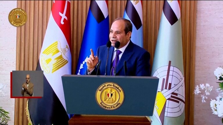 Egypt’s el-Sisi vows to defend Saudi Arabia from Houthi attacks