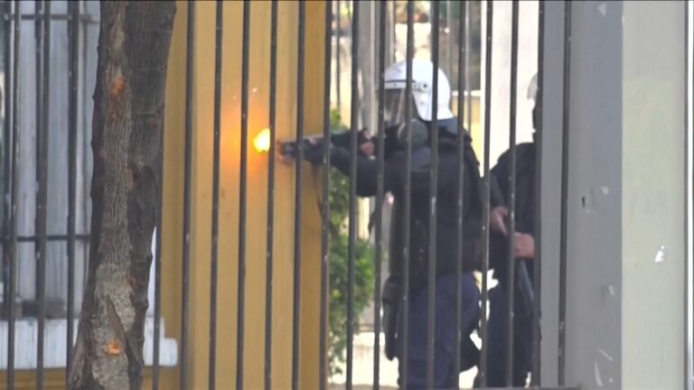 Protesters allege police brutality as violent clashes rage on in Albania