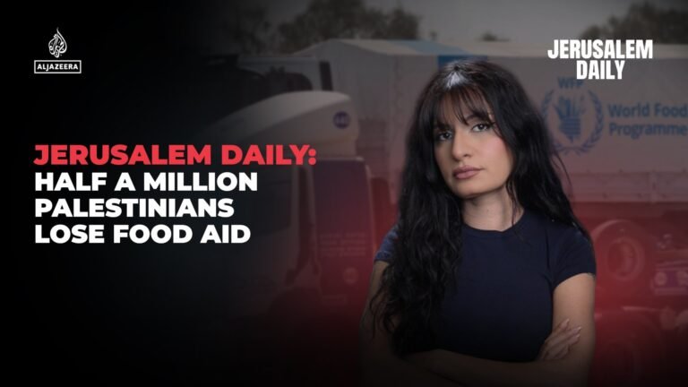 JERUSALEM DAILY: Half a million Palestinians lose food aid
