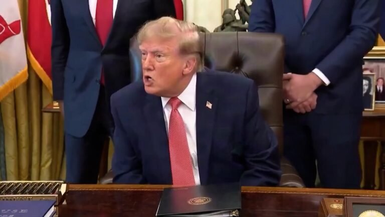 Trump snaps at reporter, ordering him to be quiet