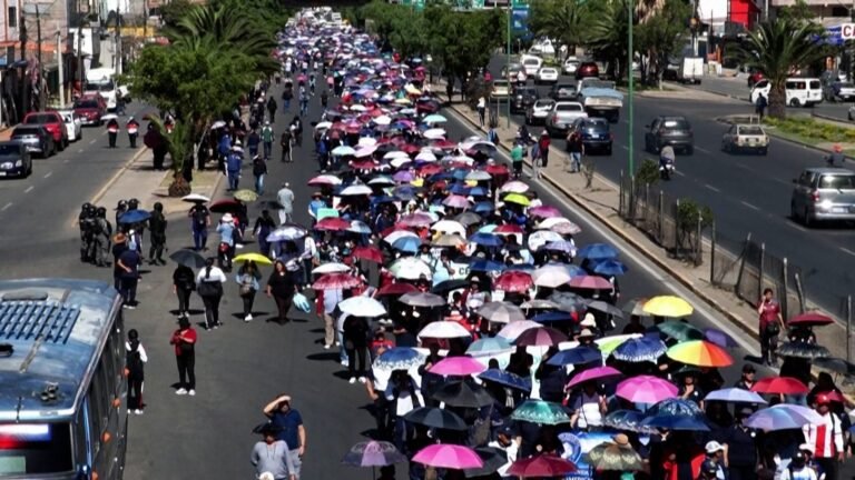 Bolivian teachers strike over wages and education reform