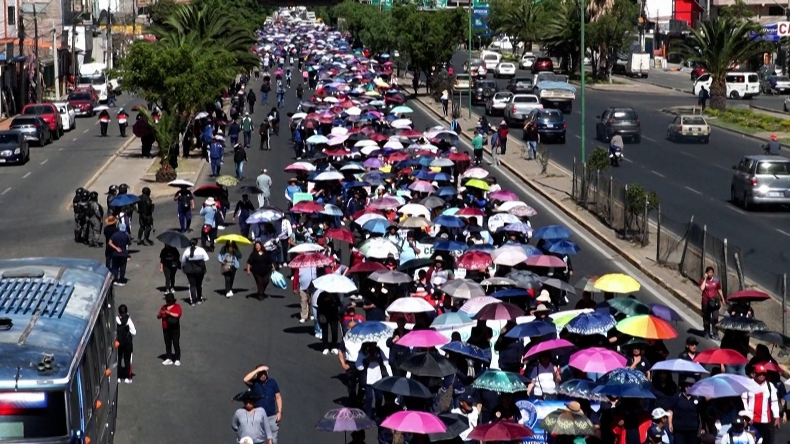 Bolivian teachers strike over wages and education reform