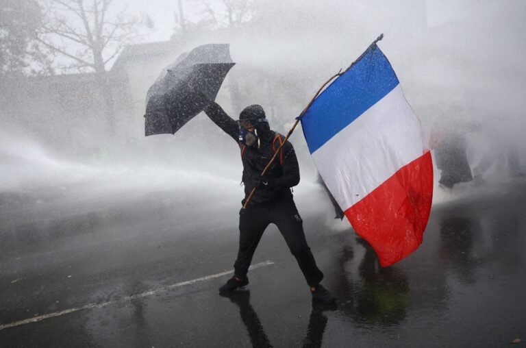 Violence breaks out across Europe after another day of protests