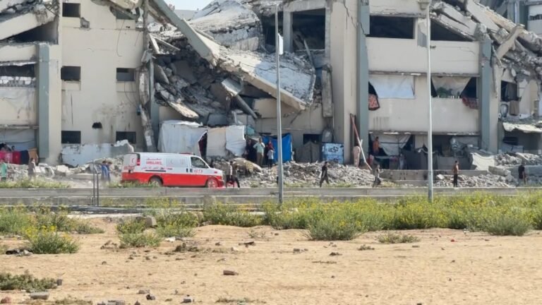 Israeli air strike on Gaza City university kills three people