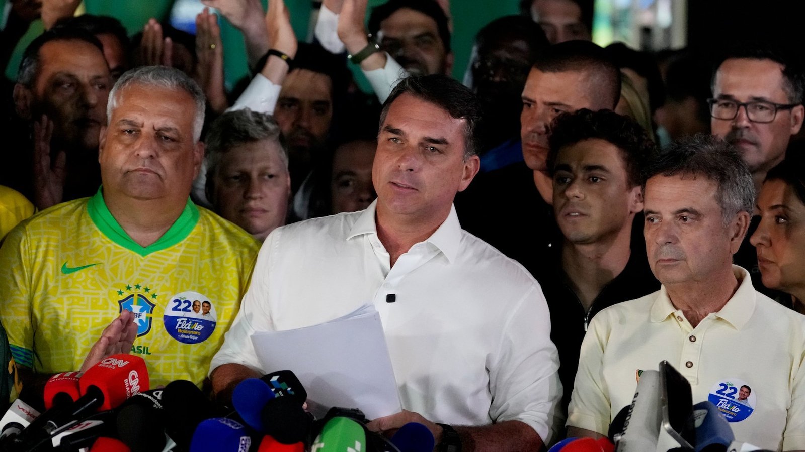 Flavio Bolsonaro ‘will not give up’ after Brazil election results