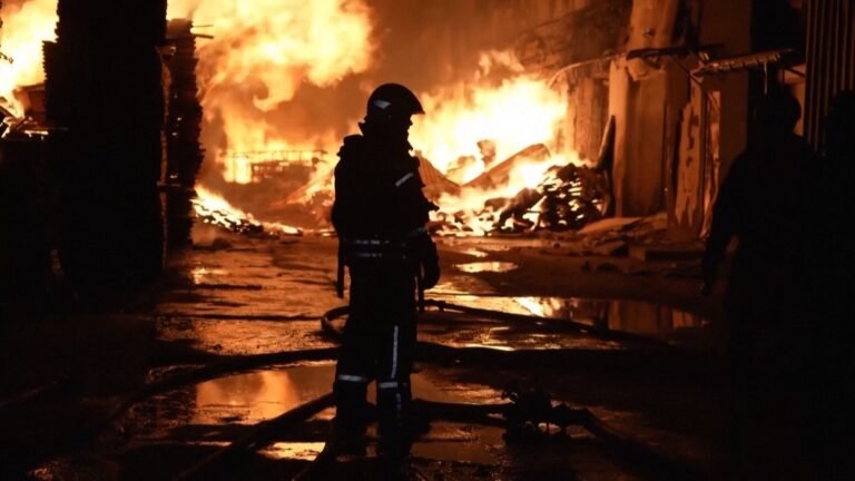Elderly women and children survive Russian attack on Kharkiv