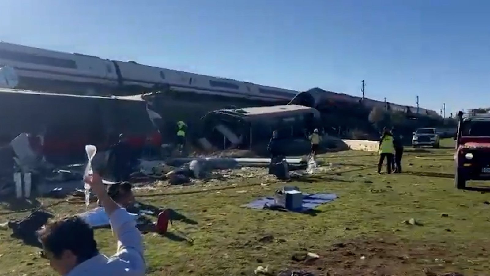 Deadly high-speed train collision in Spain