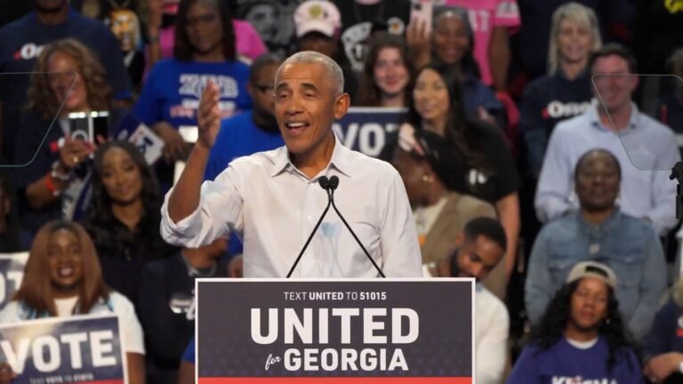 Obama mocks Trump team’s Cheesecake Factory response