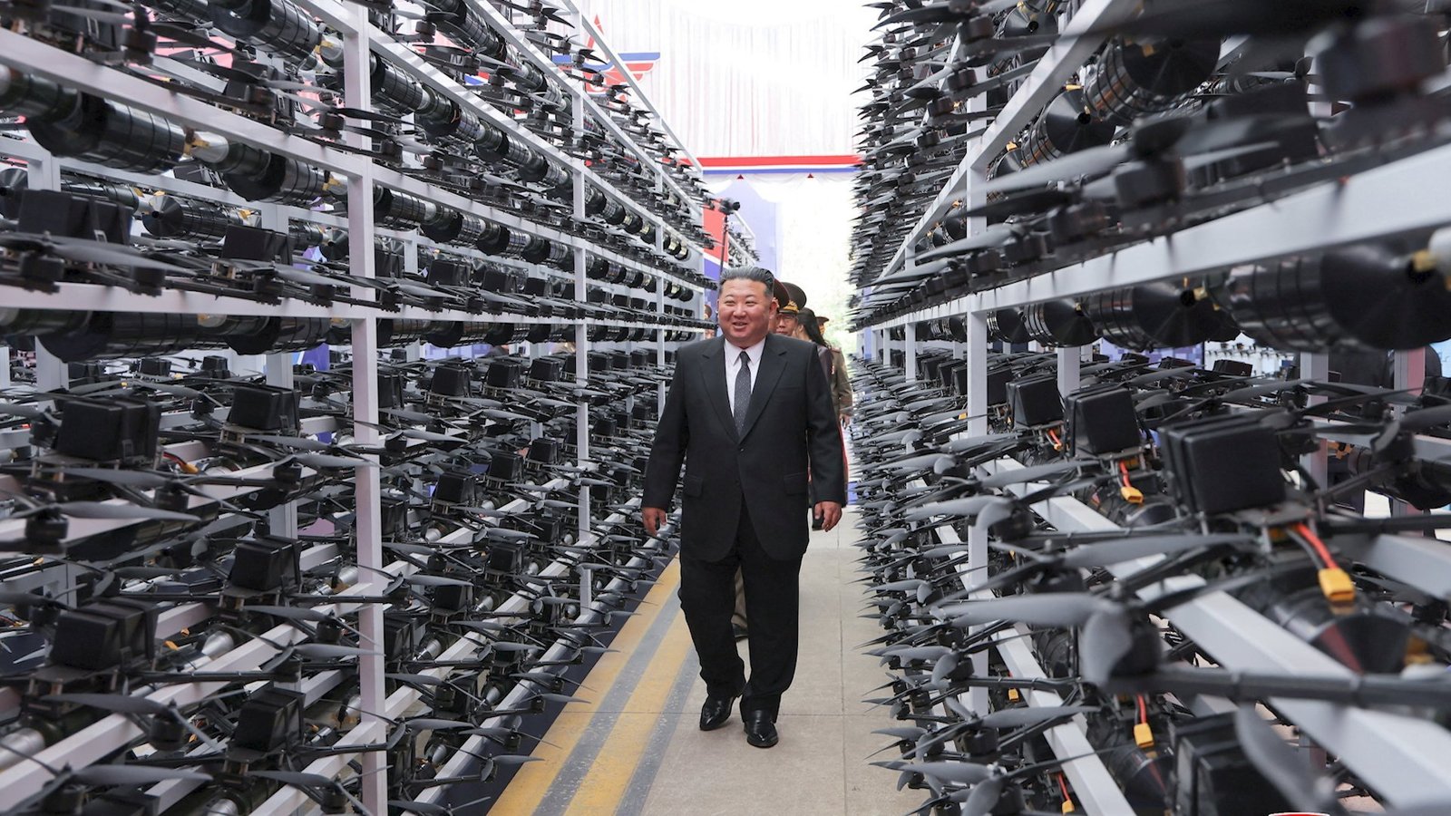 Kim Jong Un calls for North Korea’s drone technology superiority