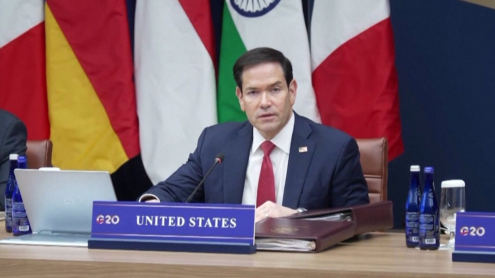 Rubio hosts G20 talks as Russia’s Lavrov presence sparks tensions