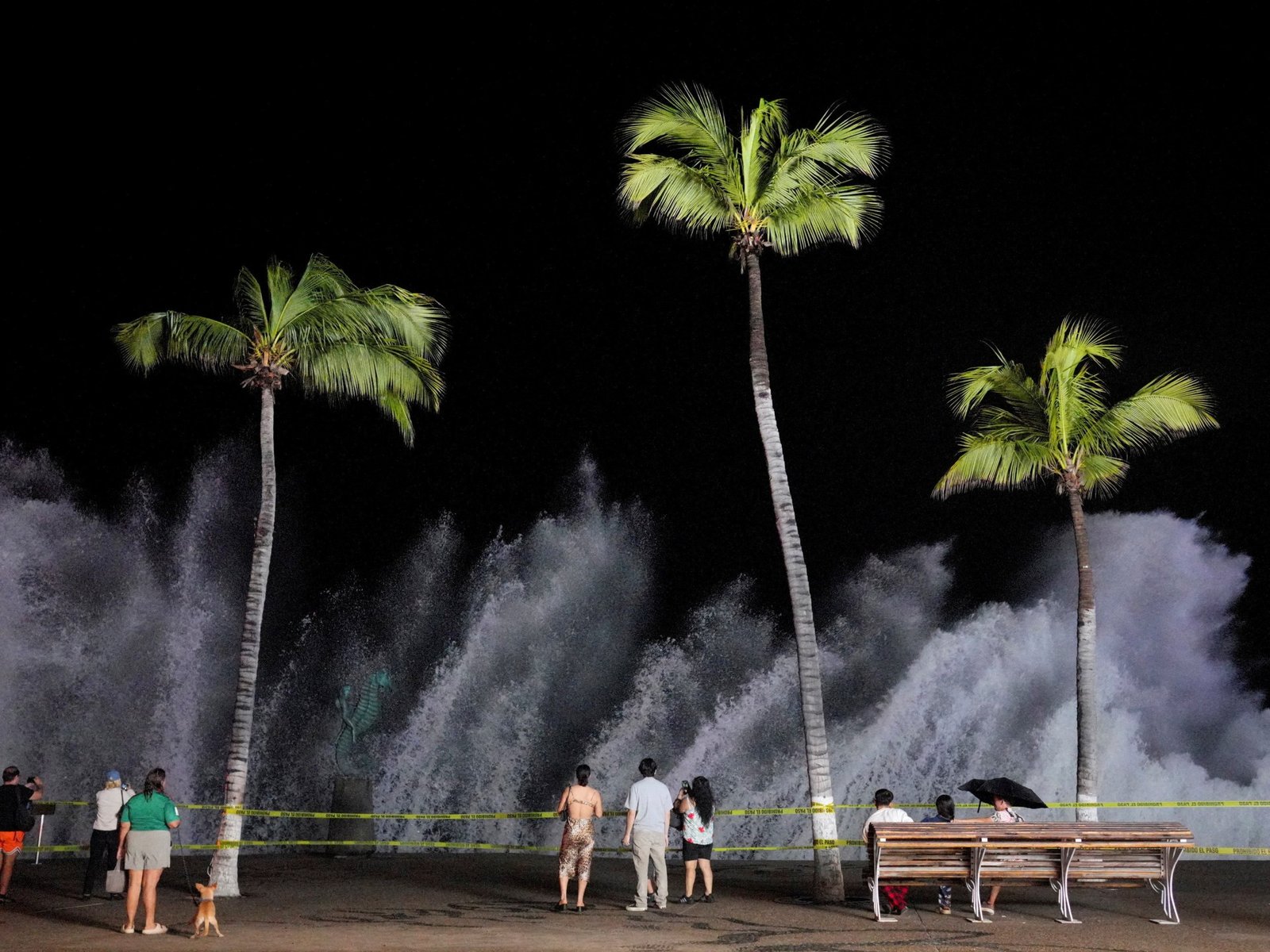 Two deaths reported as Hurricane Simon, storm Rachel batter Mexico’s coast