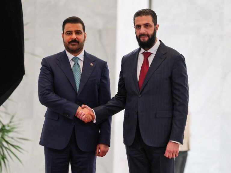 Iraqi PM Ali al-Zaidi meets Ahmed al-Sharaa in historic Syria visit