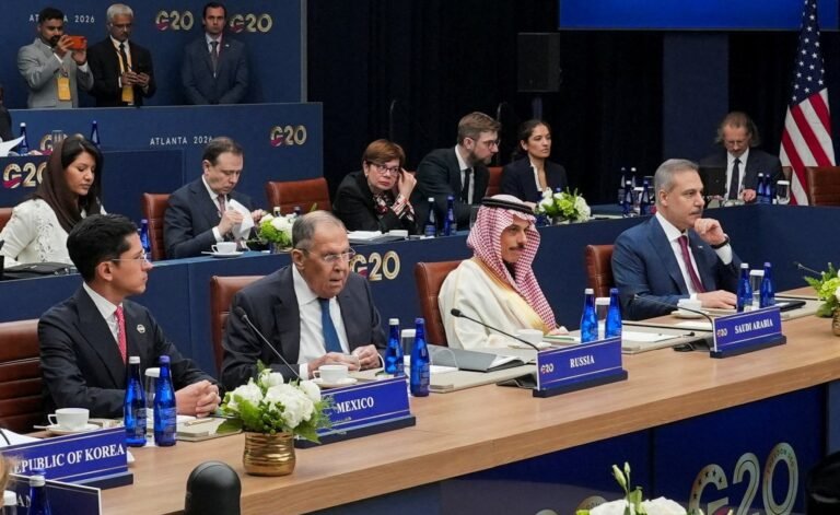 G20 drops group photo as Europeans refuse to stand with Lavrov